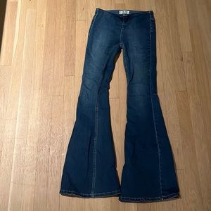 We the Free Free People Low Waist Flare Pants | size 24
